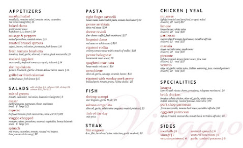 Menu Viaggio Highland Park - 20