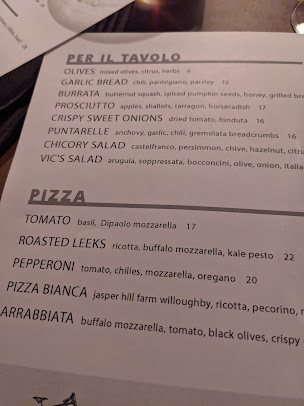 Menu Vic's - 26