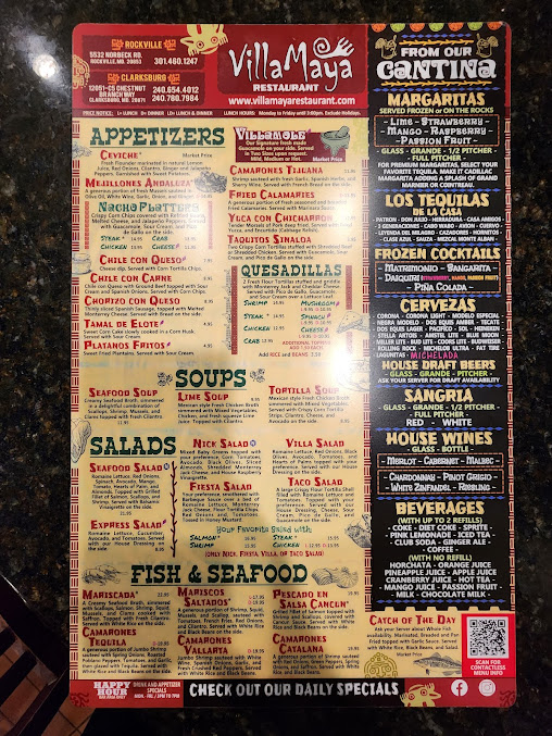 Menu Villa Maya - 24