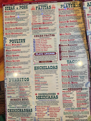 Menu Villa Maya - 25