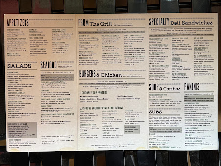 Menu Village Deli And Grill - Lake Boone Trail - 20