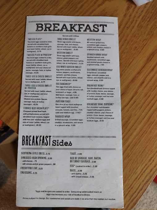 Menu Village Deli And Grill - Lake Boone Trail - 21