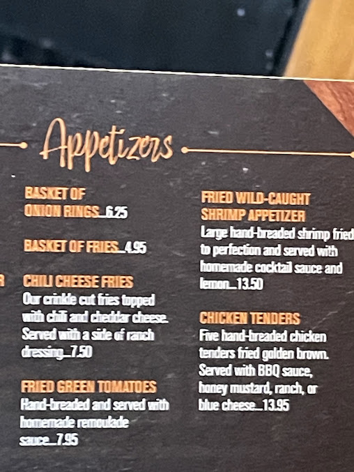 Menu Village Deli And Grill- Village District (Downtown) - 22