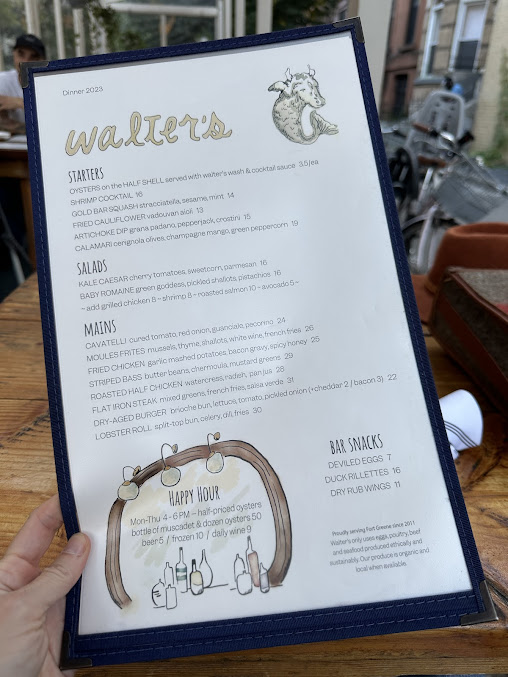Menu Walter's - 27