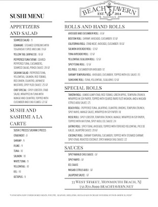 Menu West Beach Tavern - 20