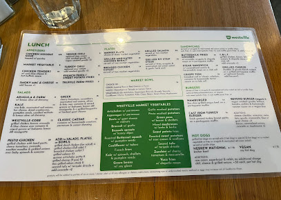 Menu Westville Wall Street - 24