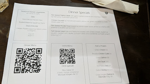 Menu Westville Wall Street - 25
