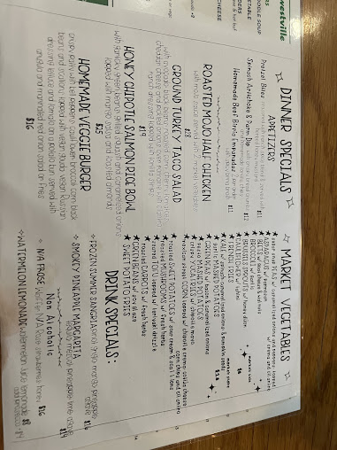Menu Westville Wall Street - 29