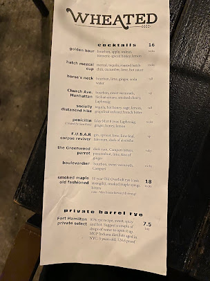 Menu Wheated - 22