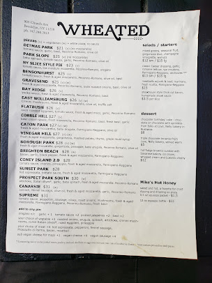 Menu Wheated - 27