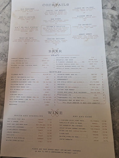 Menu Whiskey Kitchen - 28