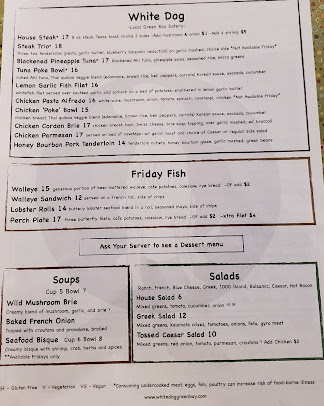 Menu White Dog Black Cat Cafe - 24