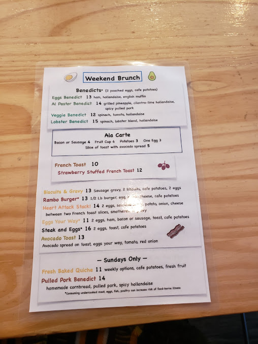 Menu White Dog Black Cat Cafe - 29