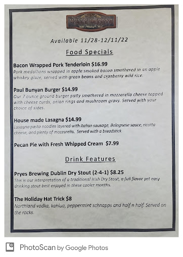 Menu Willy Mccoys - 23