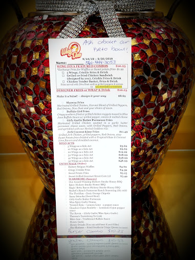 Menu Wing Diva - 22