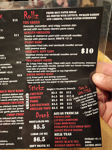 Menu Wingz And Mi - 21