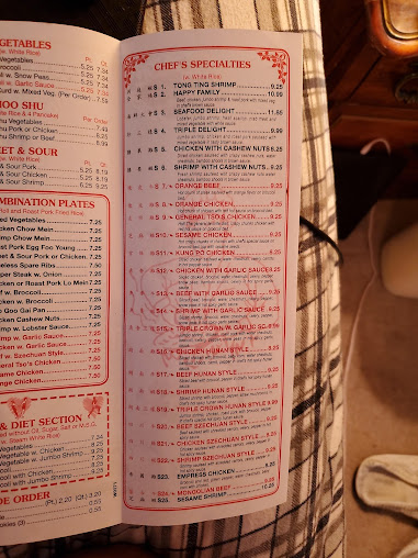 Menu Wonder Wu - 23