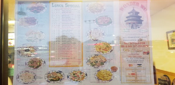 Menu Wonder Wu - 25