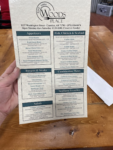 Menu Woods Place - 21