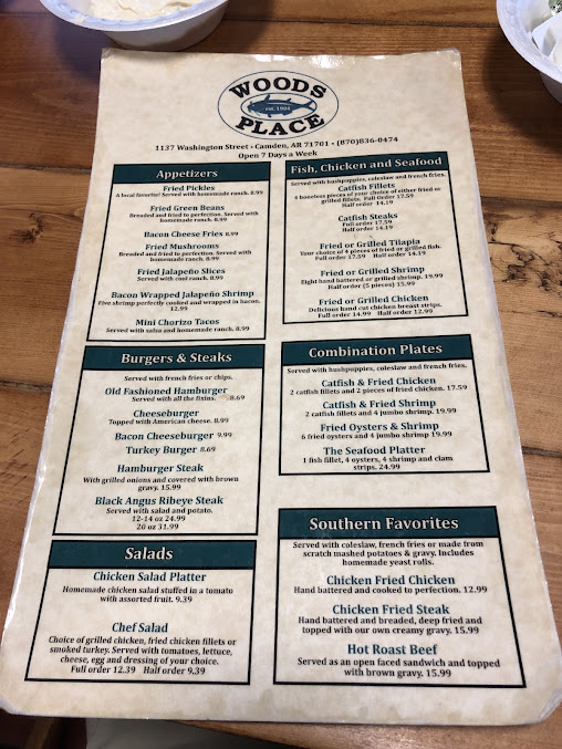 Menu Woods Place - 25