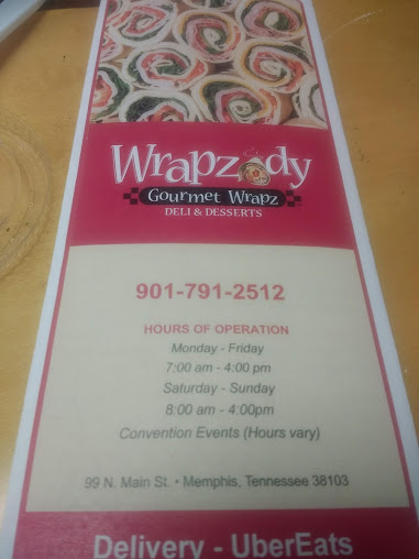 Menu Wrapzody Gourmet Wrapz - 21