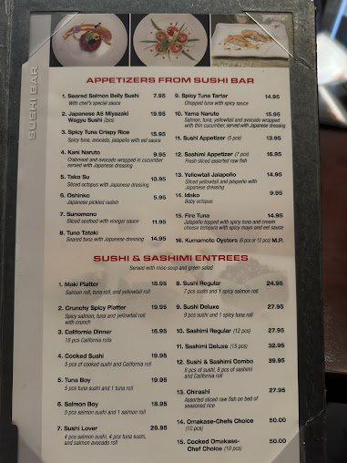 Menu Yama Sushi Restaurant - 23