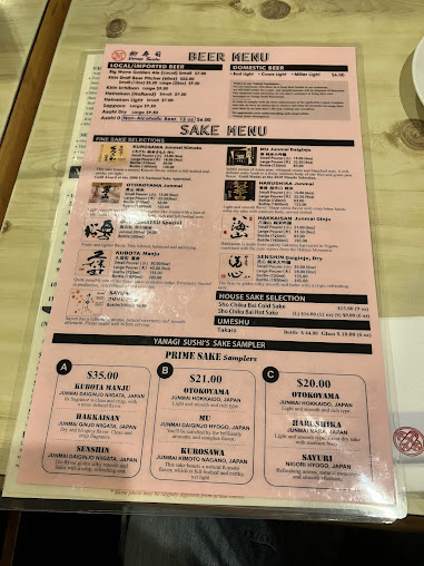 Menu Yanagi Sushi - 22