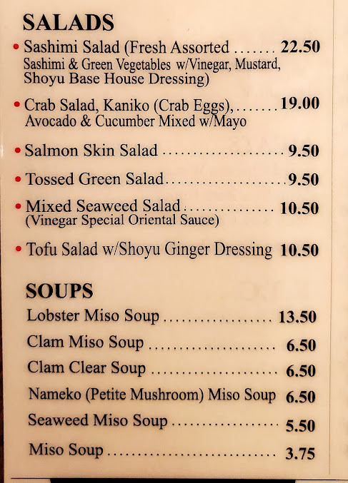 Menu Yanagi Sushi - 25