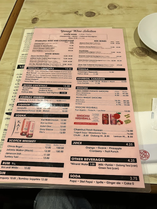 Menu Yanagi Sushi - 27