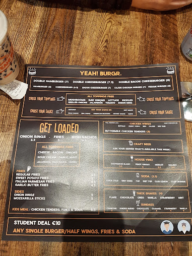 Menu Yeah Burger - 27