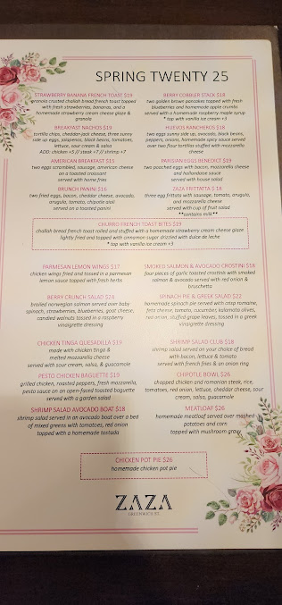 Menu Zaza - 23