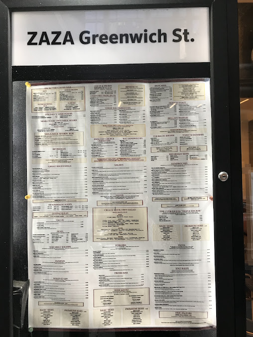 Menu Zaza - 26