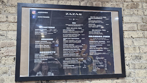Menu Zazas Pizzeria - Lakeview - 22