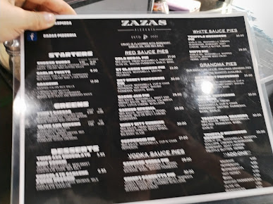 Menu Zazas Pizzeria - Lakeview - 25