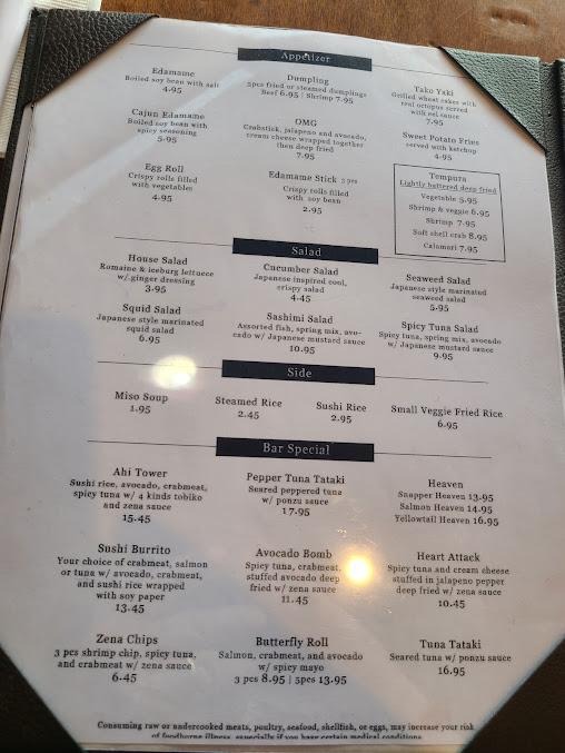 Menu Zena Sushi - 19