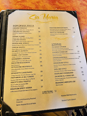 Menu Zia Maria Little Italy - 22