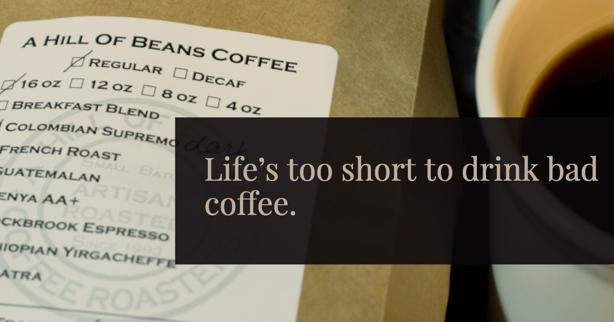 A Hill Of Beans Coffee Roasters